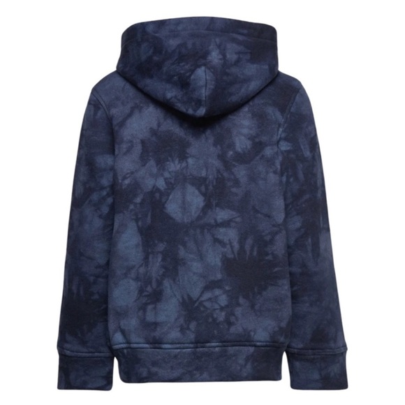 ABERCROMBIE KIDS • Dark Blue Tie Dye Hoodie Sweatshirt - Picture 4 of 5